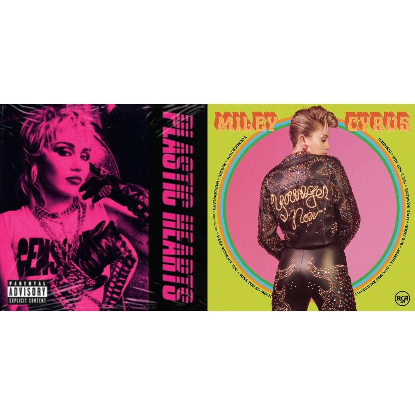 Plastic Hearts (X) (2LP) & Younger Now (150G LP Vinyl/Dl Card)