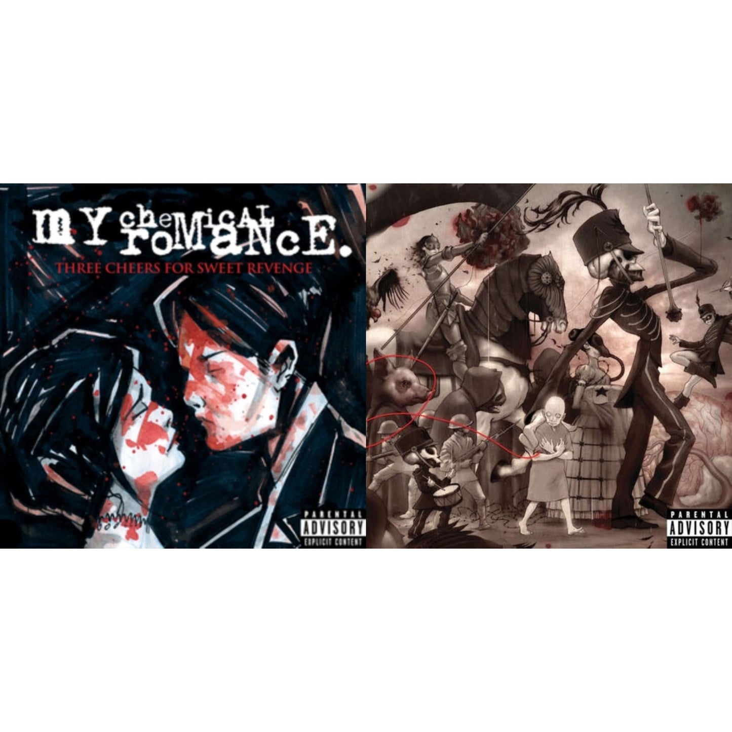 My Chemical Romance - Black Parade (X) (2LP) & Three Cheers For Sweet Revenge