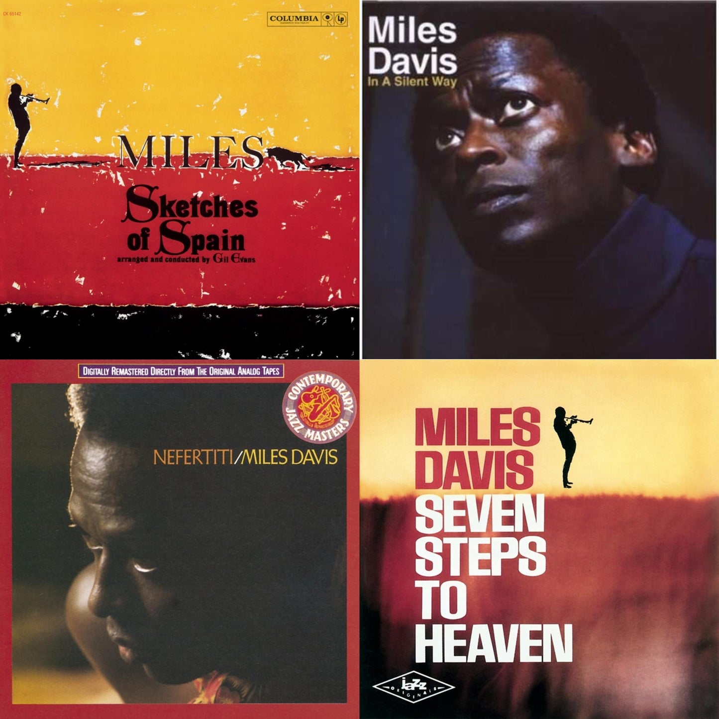 Sketches Of Spain & In A Silent Way & Nefertiti & Seven Steps To Heaven