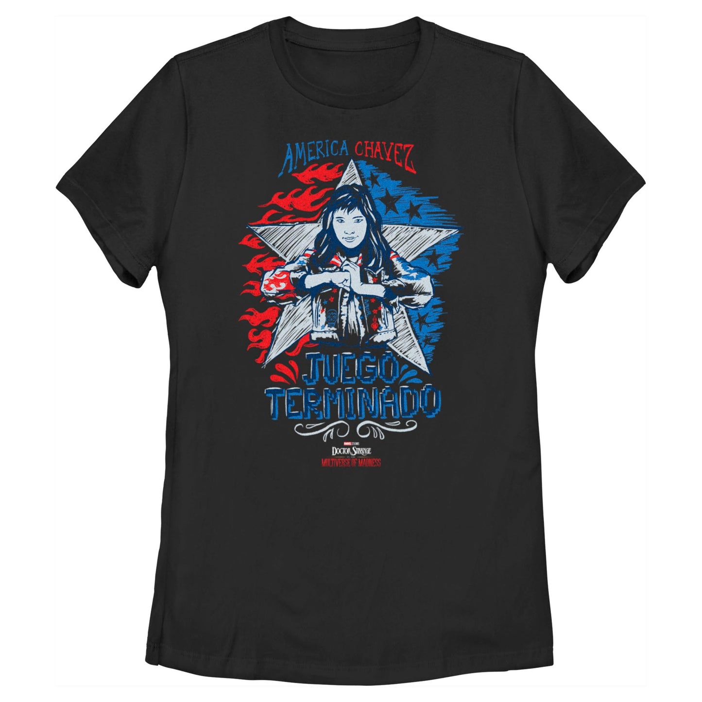 Marvel Juego Terminado Womens T Shirt
