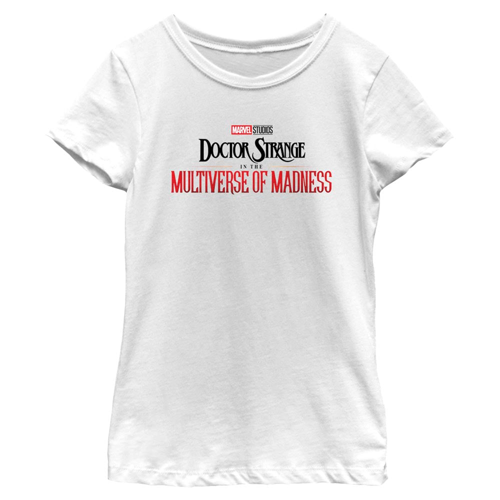 Marvel Doctor Strange 2 Main Logo Girls Kids T Shirt