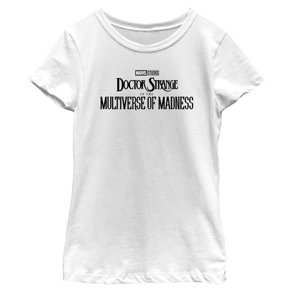 Marvel Doctor Strange 2 Logo Girls Kids T Shirt