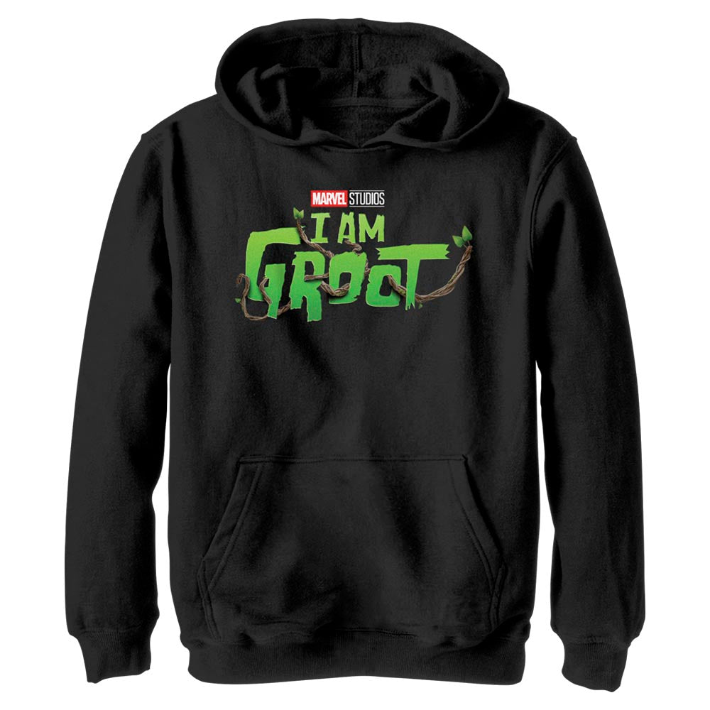 Marvel Groot Main Logo Youth Kids Boys Lightweight Hoodie