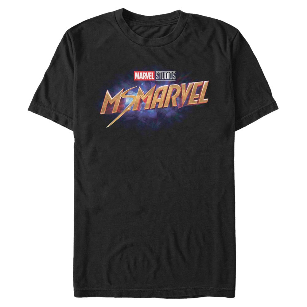 Marvel Ms Logo Mens T Shirt