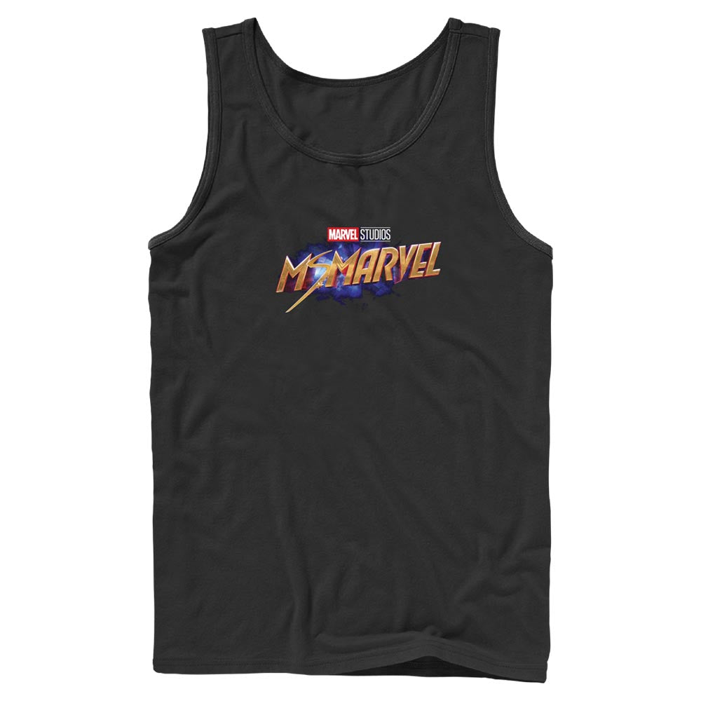 Marvel Ms Logo Mens Tank Top Shirt