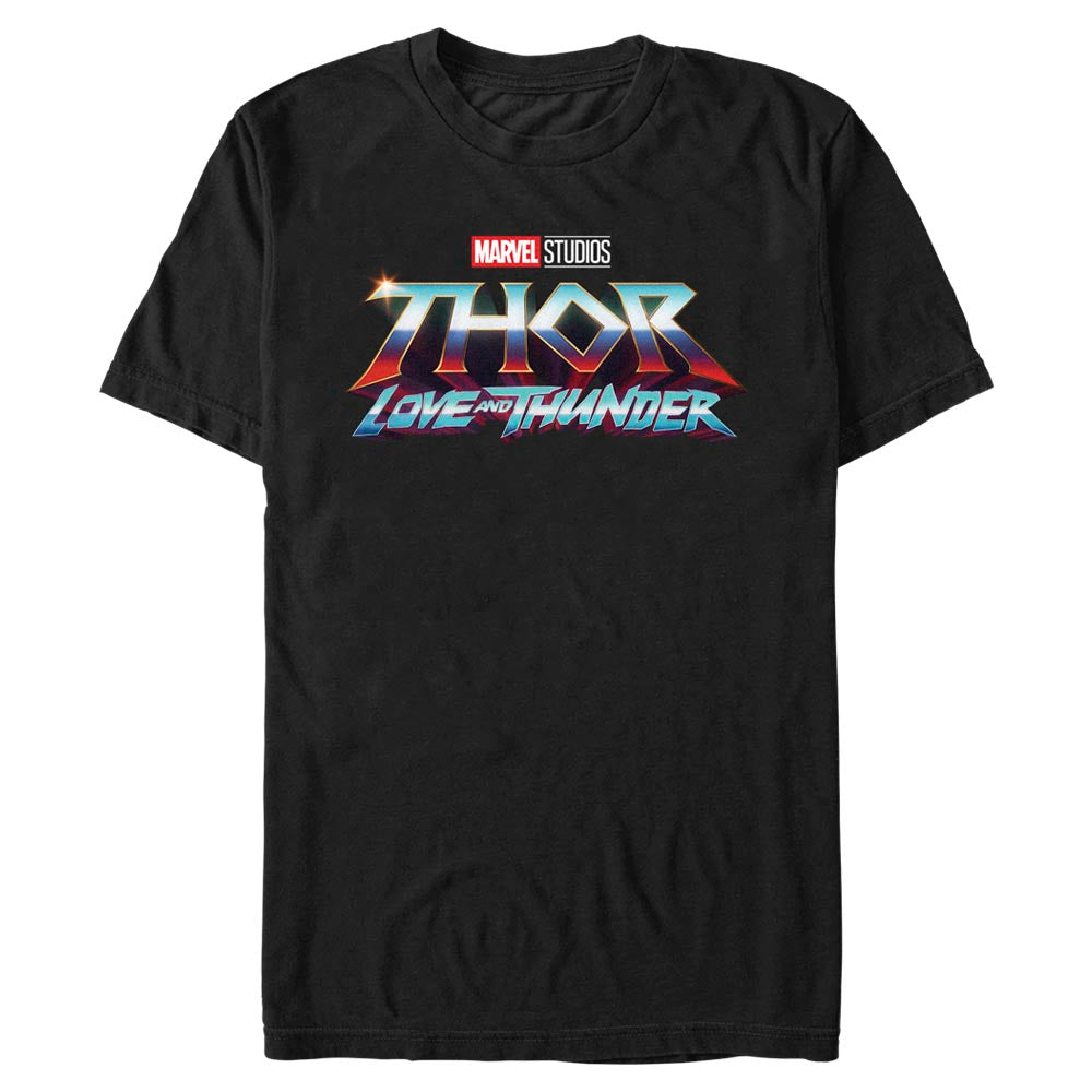 Marvel Thunder Logo Mens T Shirt