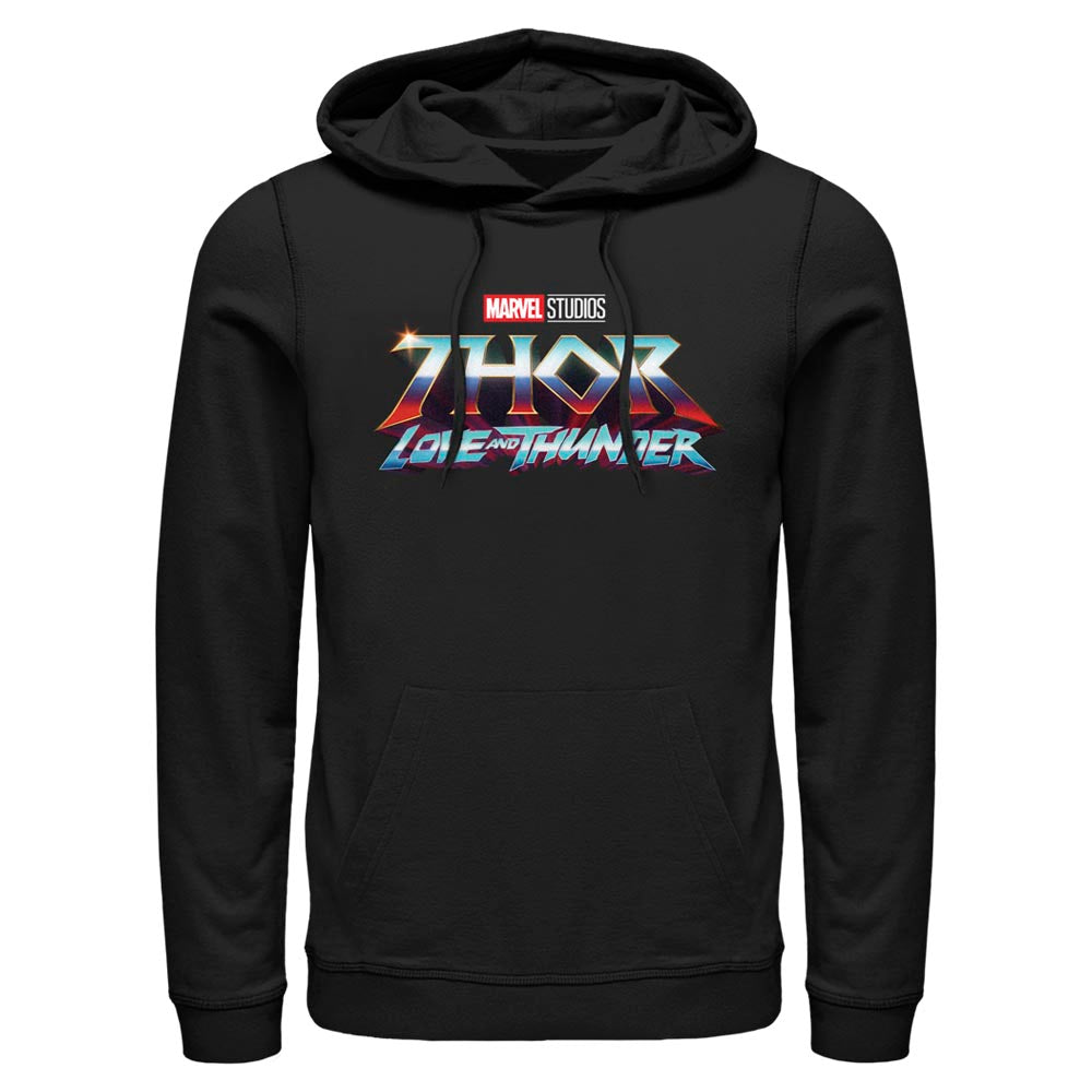 Marvel Thunder Logo Mens Lightweight Hoodie