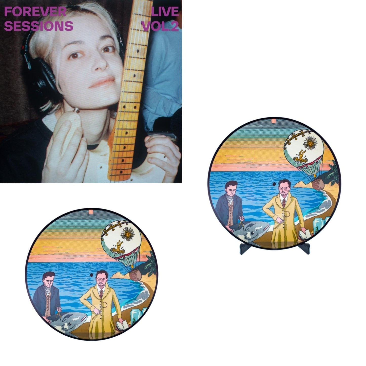 Headoom (Picture Disc) & Men I Trust (Picture Disc) & Forever Live Sessions Vol 2