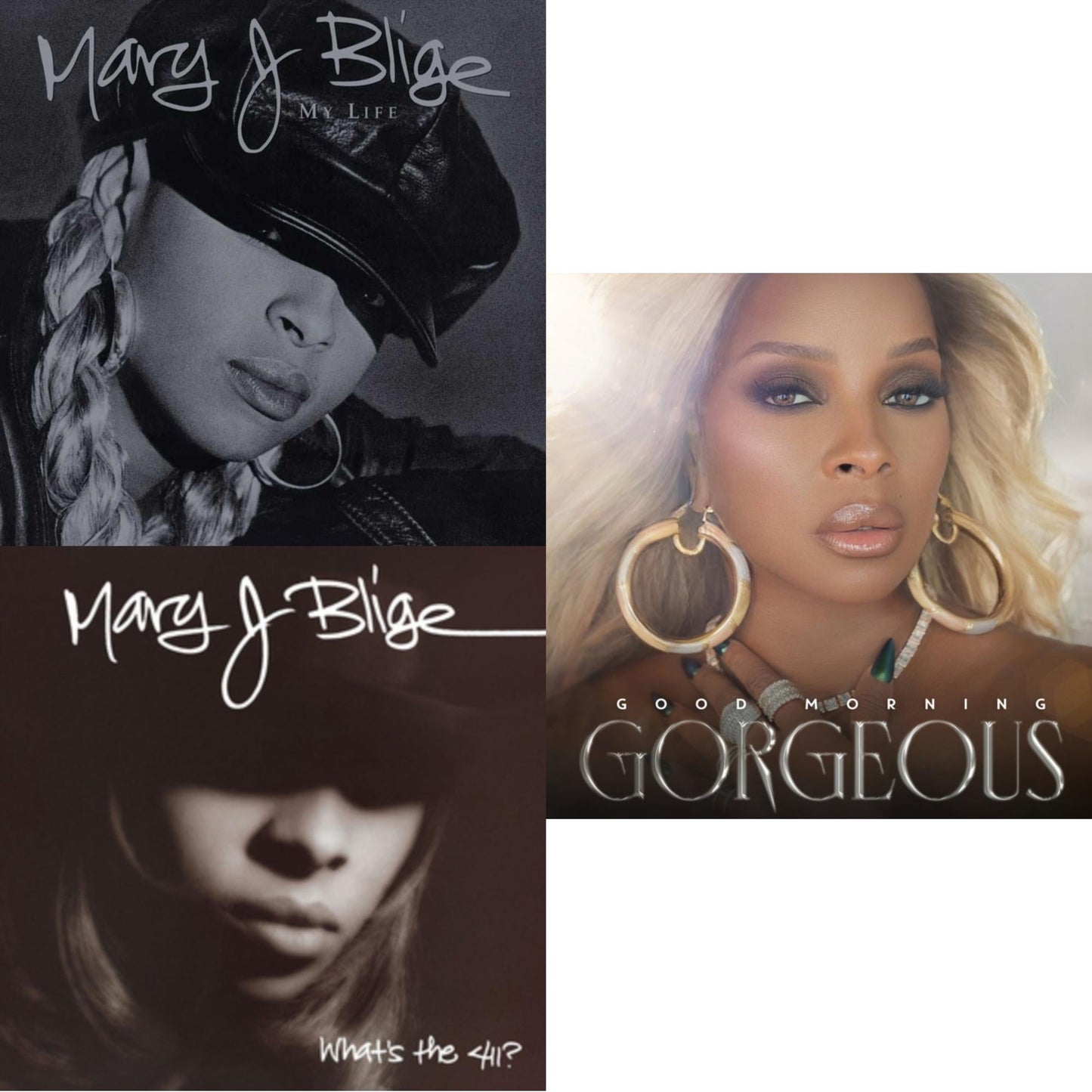 My Life (2LP) & What's The 411 (2LP) & Good Morning Gorgeous (Clear Vinyl/4LP)