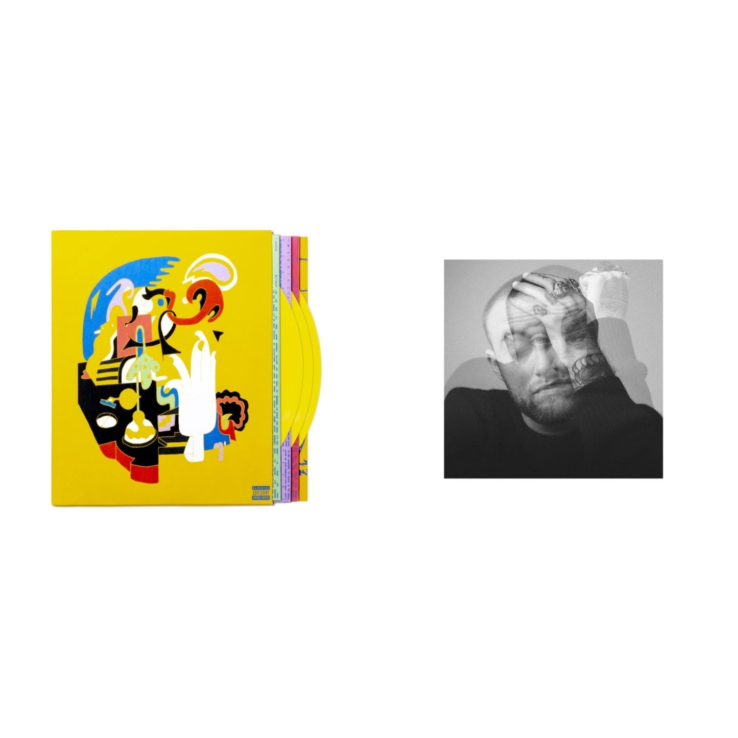 Faces (3LP/Yellow Vinyl) & Circles (2LP/Clear Vinyl)