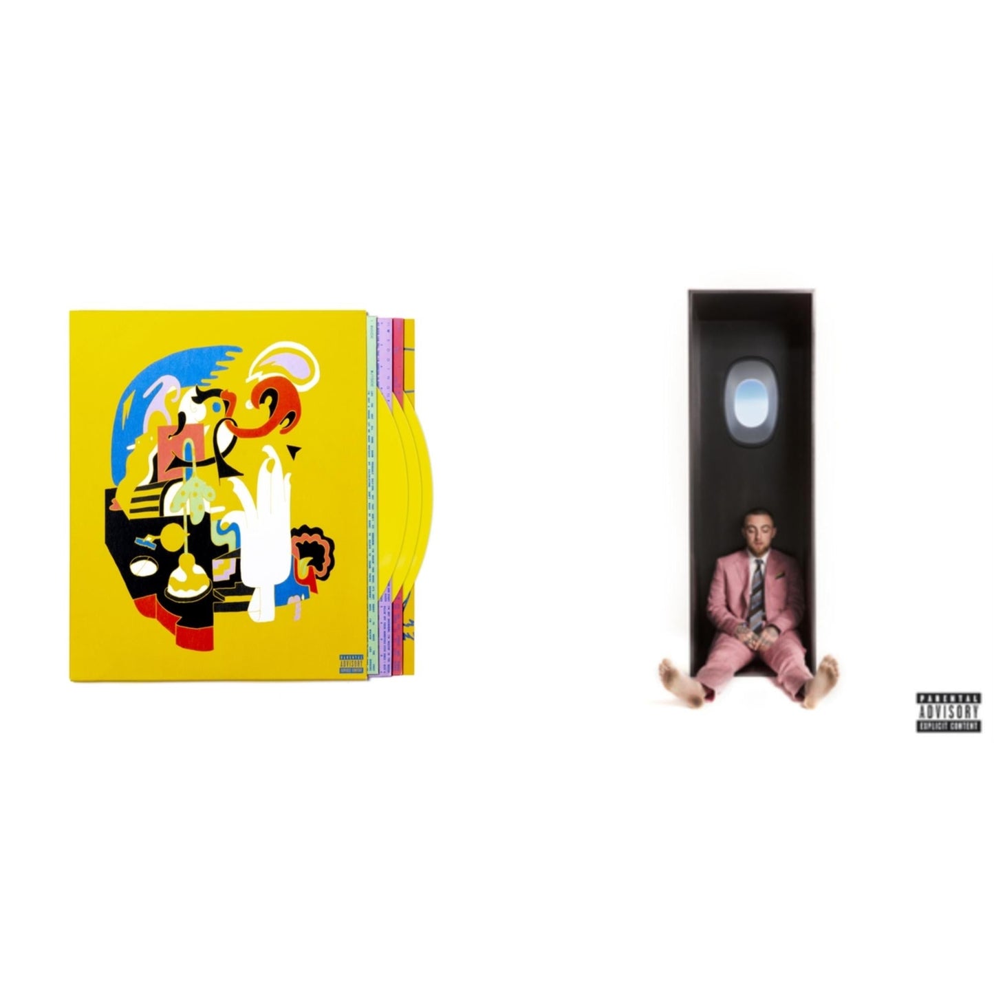 Faces (3LP/Yellow Vinyl) & Swimming (X)