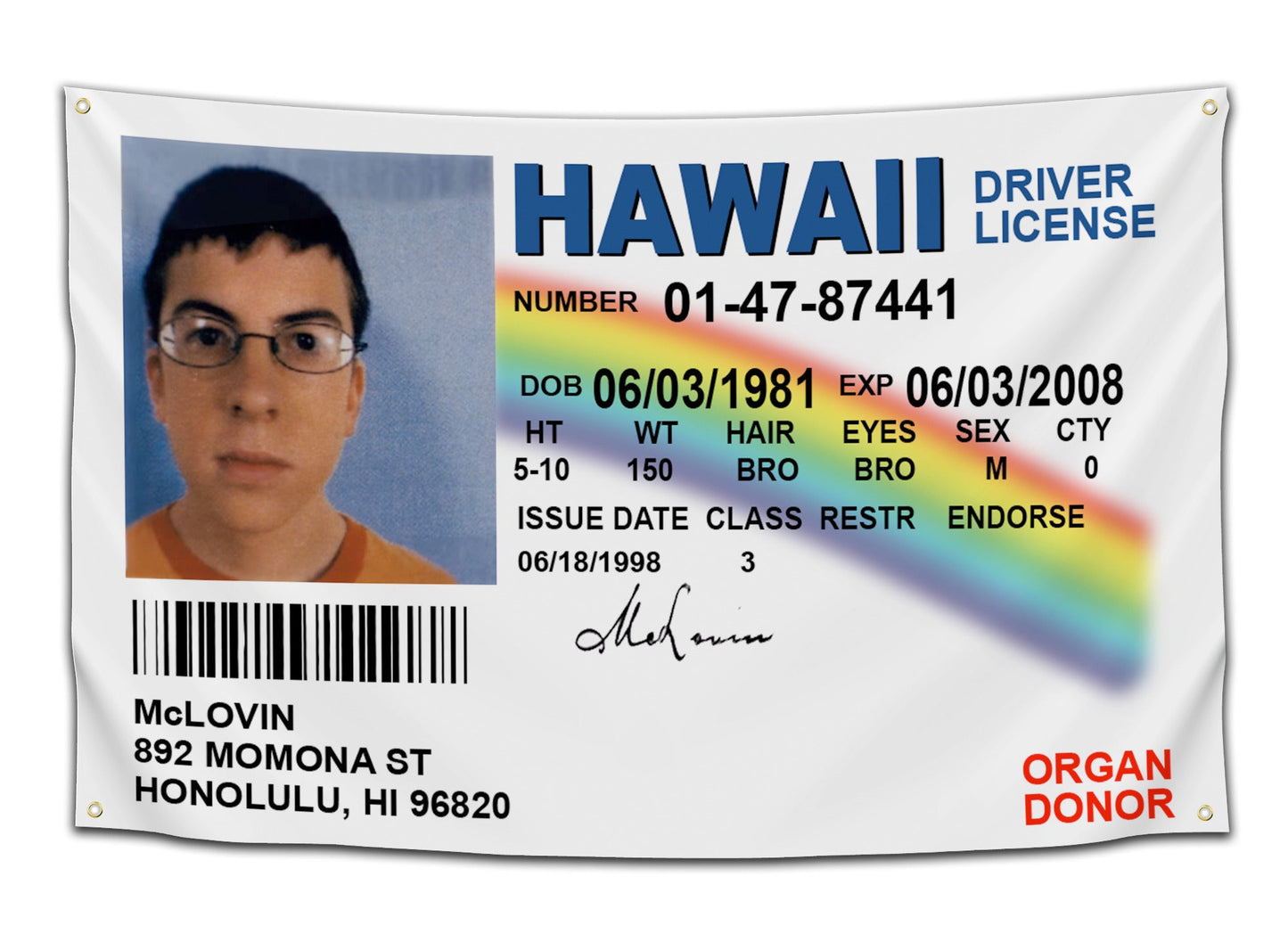 McLovin ID