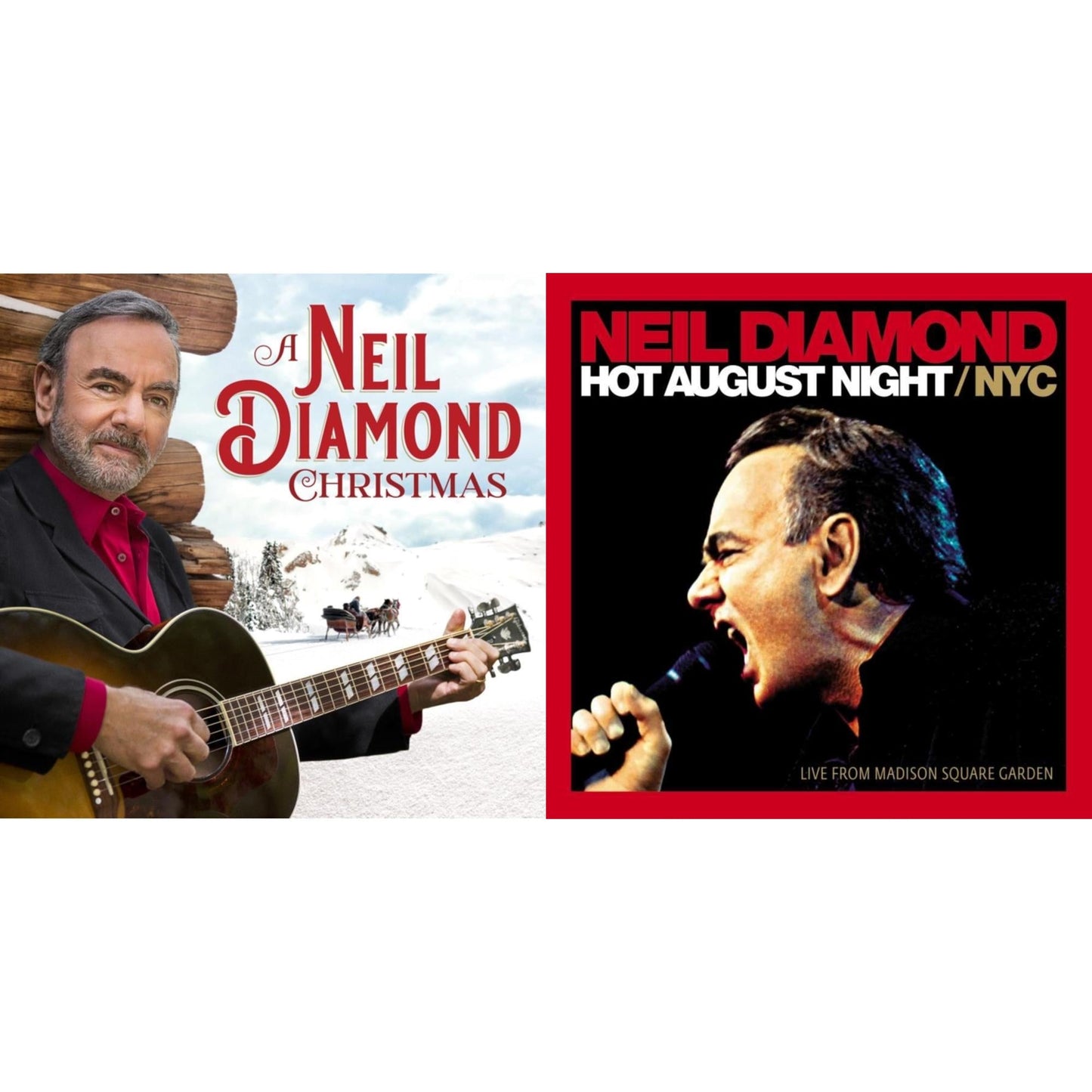 Neil Diamond Christmas (2LP) & Hot August Night/Nyc Live From Madison Square Garden (2LP)
