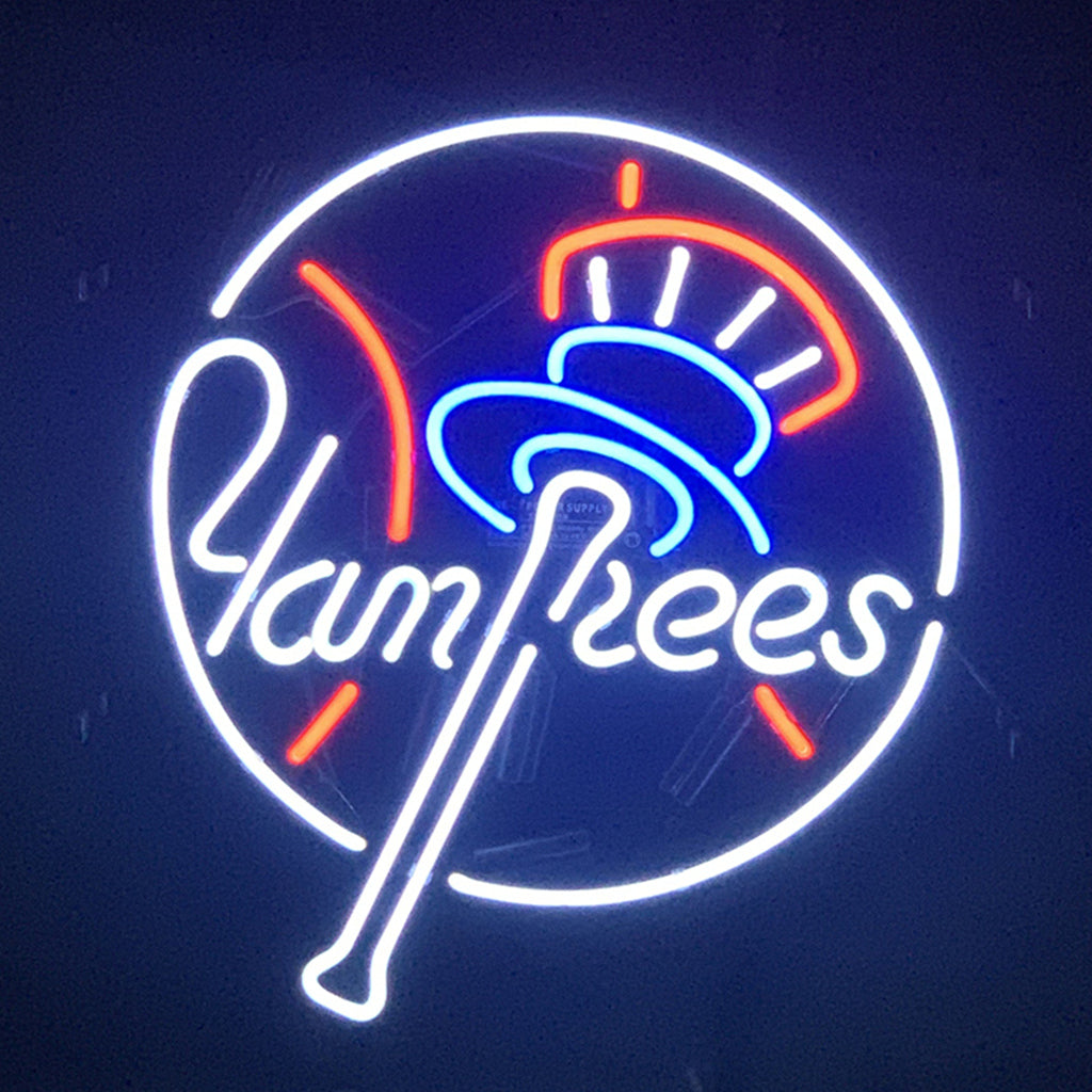 NLB New York Yankees Baseball Neon Signs