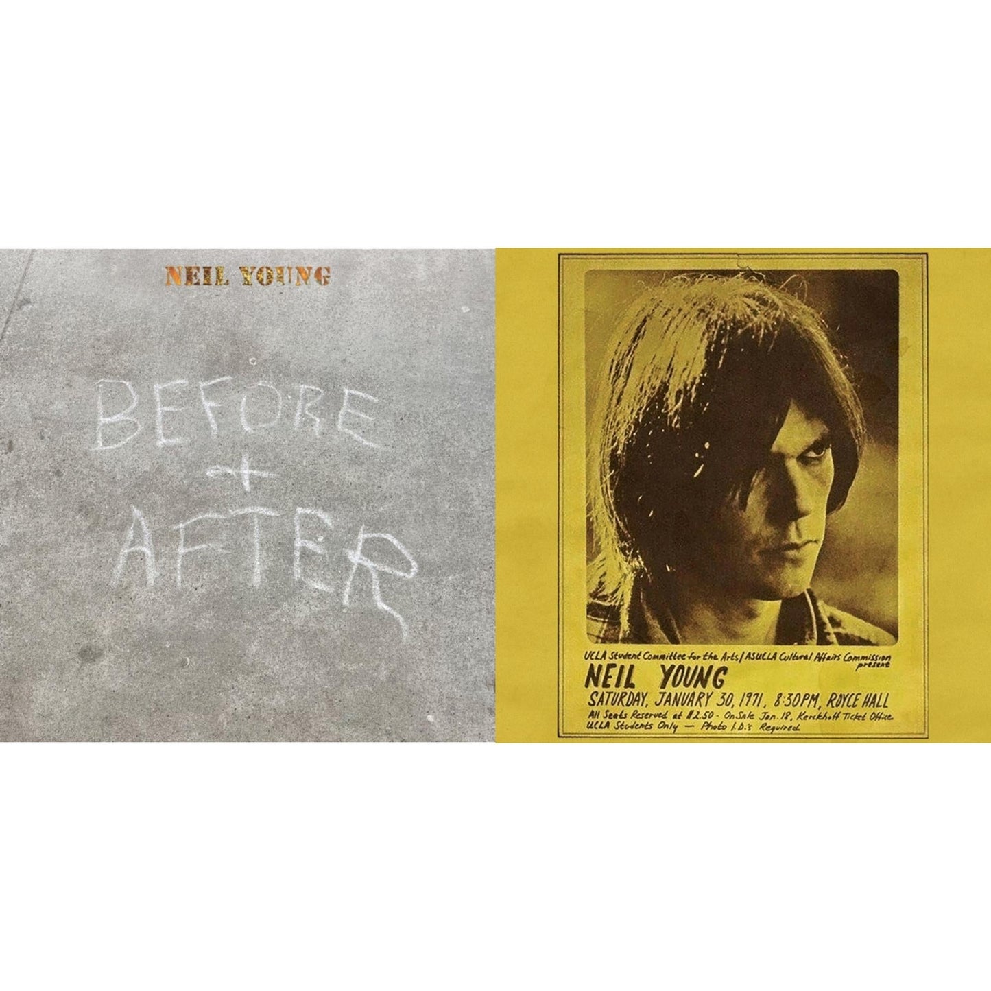 Before & After (Clear LP Vinyl) (I) & Royce Hall 1971