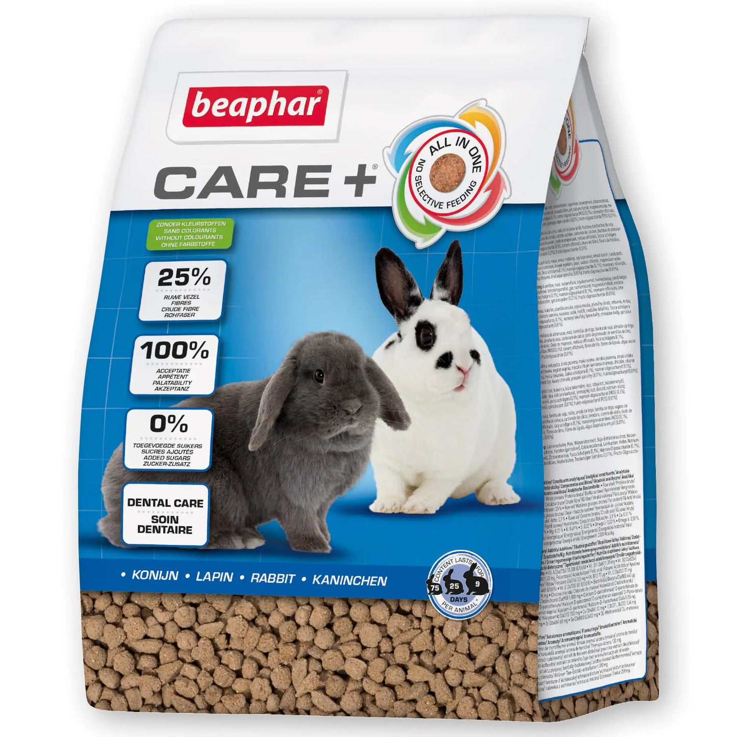 Beaphar Care+ Rabbit Food 1.5kg