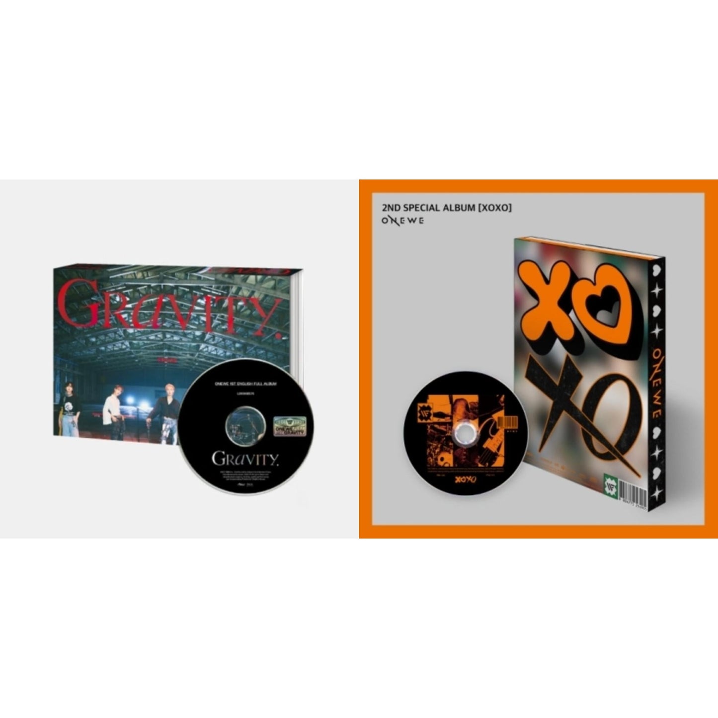 1St English Full Album (Gravity) & Xoxo (Special Album)
