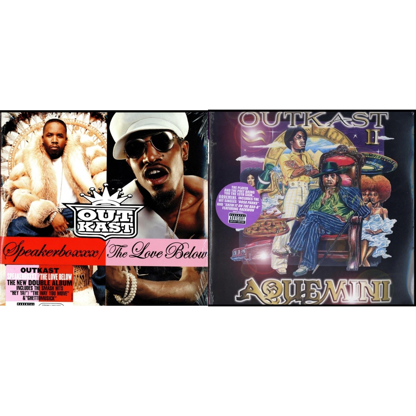 Outkast - Aquemini & Speakerboxxx / Love Below - LP Vinyl Bundle