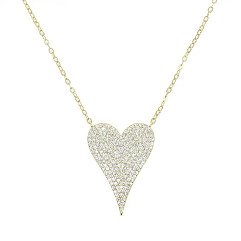 Women's Fashion Personality Heart Temperamental Necklace
