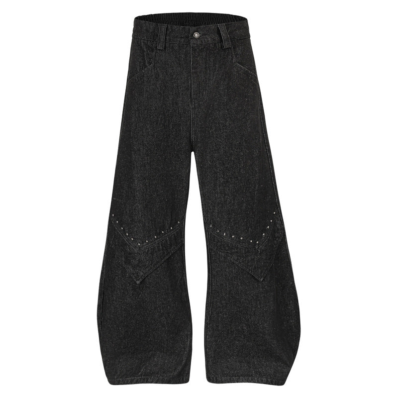 Men's American-style Casual High Street Profile Jeans