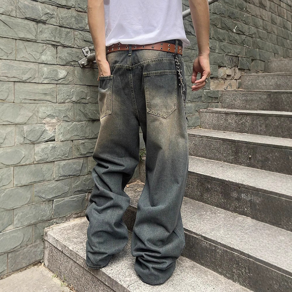 Fashion Personality Vintage Jeans For Men