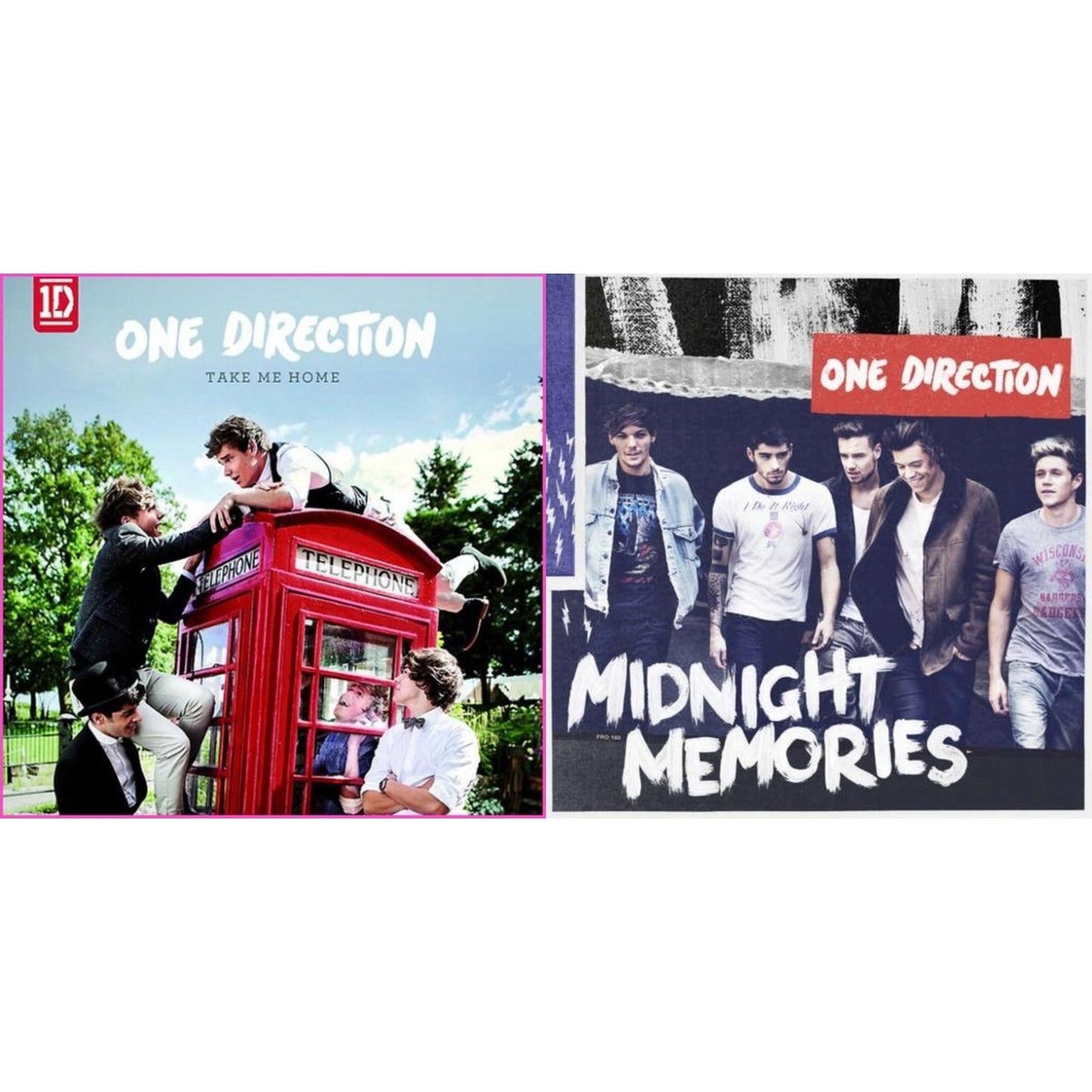 One Direction - Take Me Home & Midnight Memories - CD Bundle