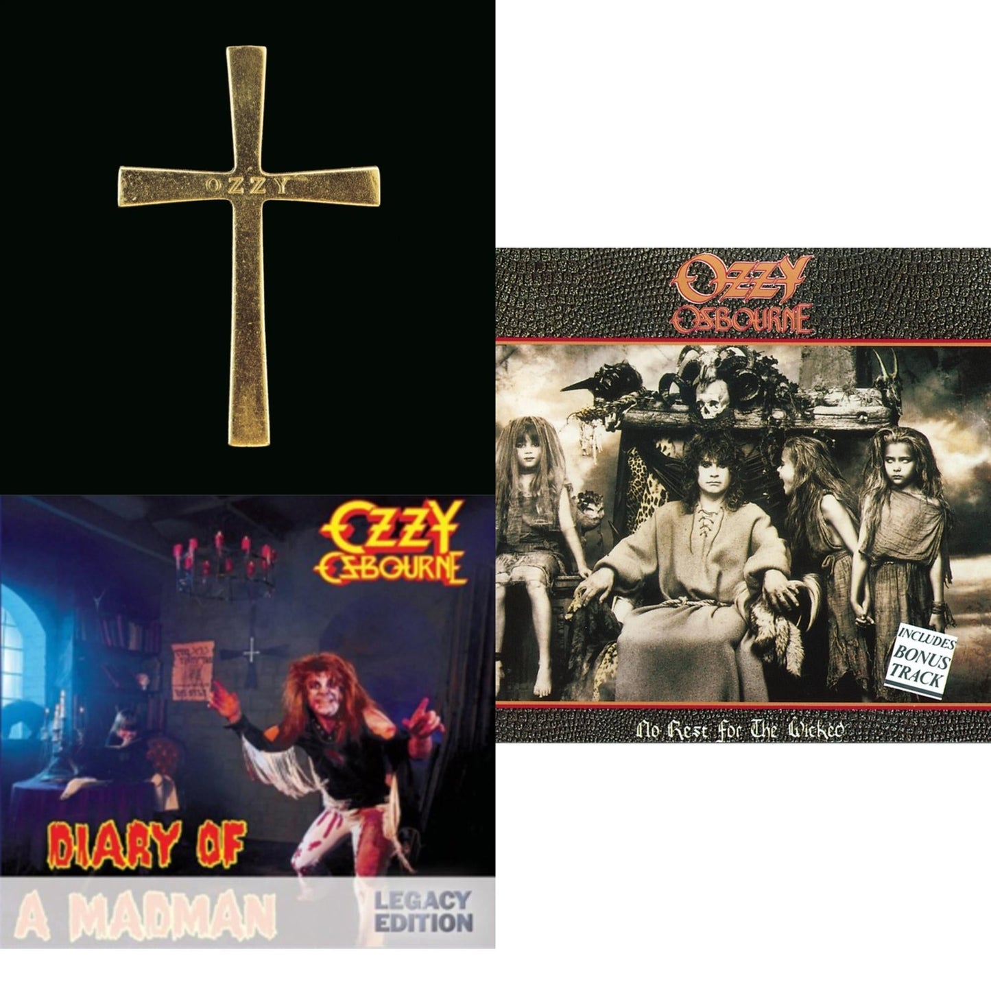 Ozzman Cometh & Diary Of A Madman & No Rest For The Wicked