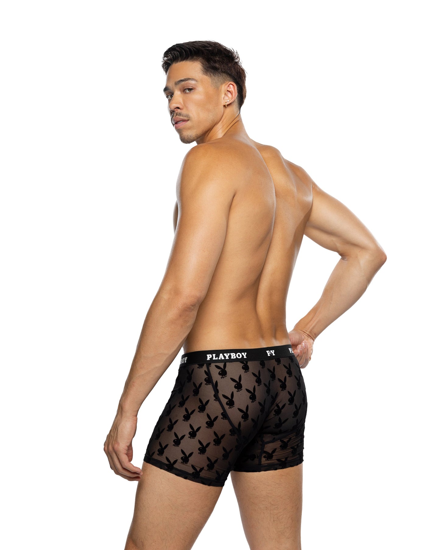Playboy Burnout Bunny Boxer Briefs