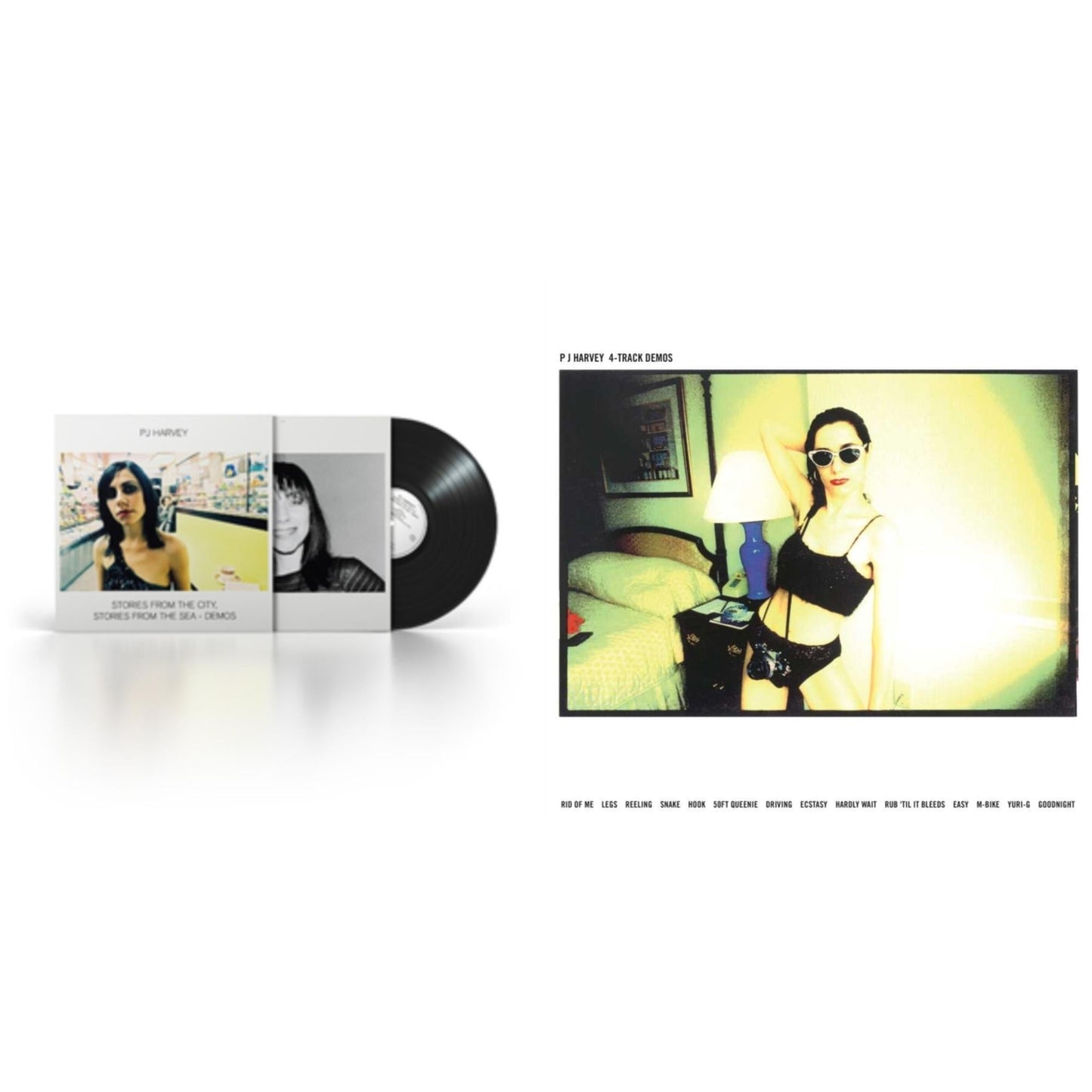 Pj Harvey - 4-Track Demos & Stories From The City, Stories From The Sea - Demos - LP Vinyl Bundle