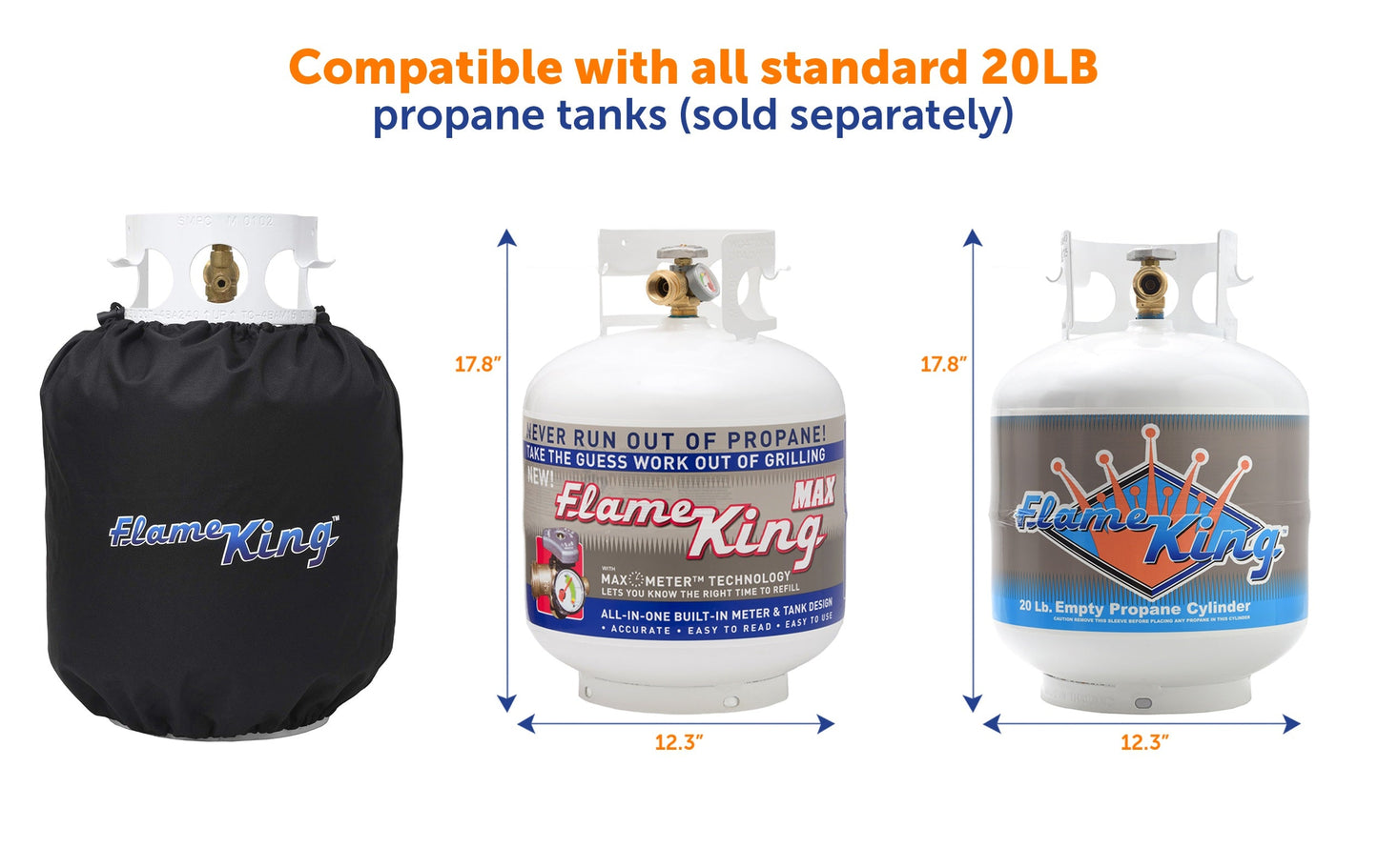 Flame King Propane Tank Cover for 20 lb Cylinder
