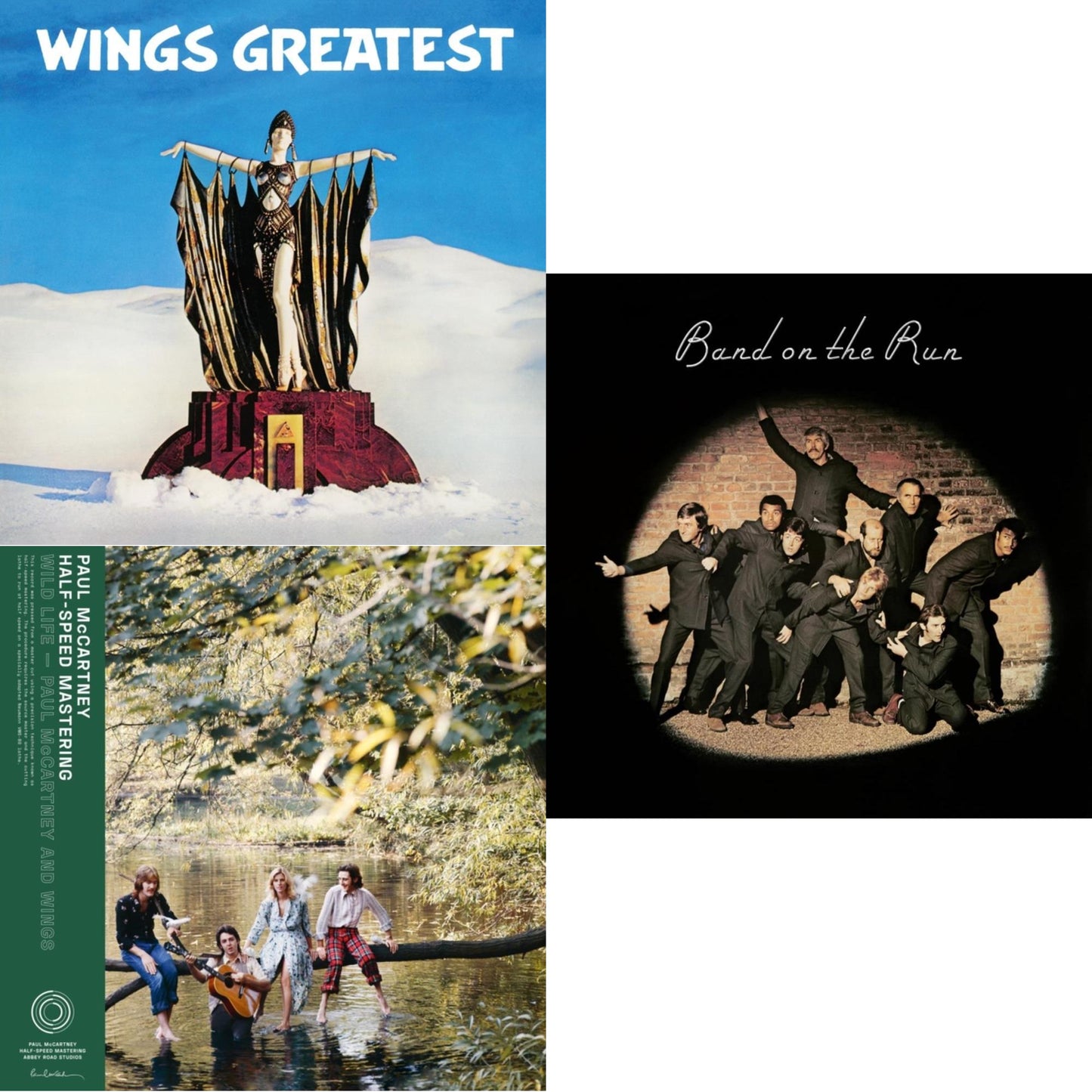 Wild Life (50Th Anniversary/Half-Speed Master) & Band On The Run (Half-Speed) & Greatest