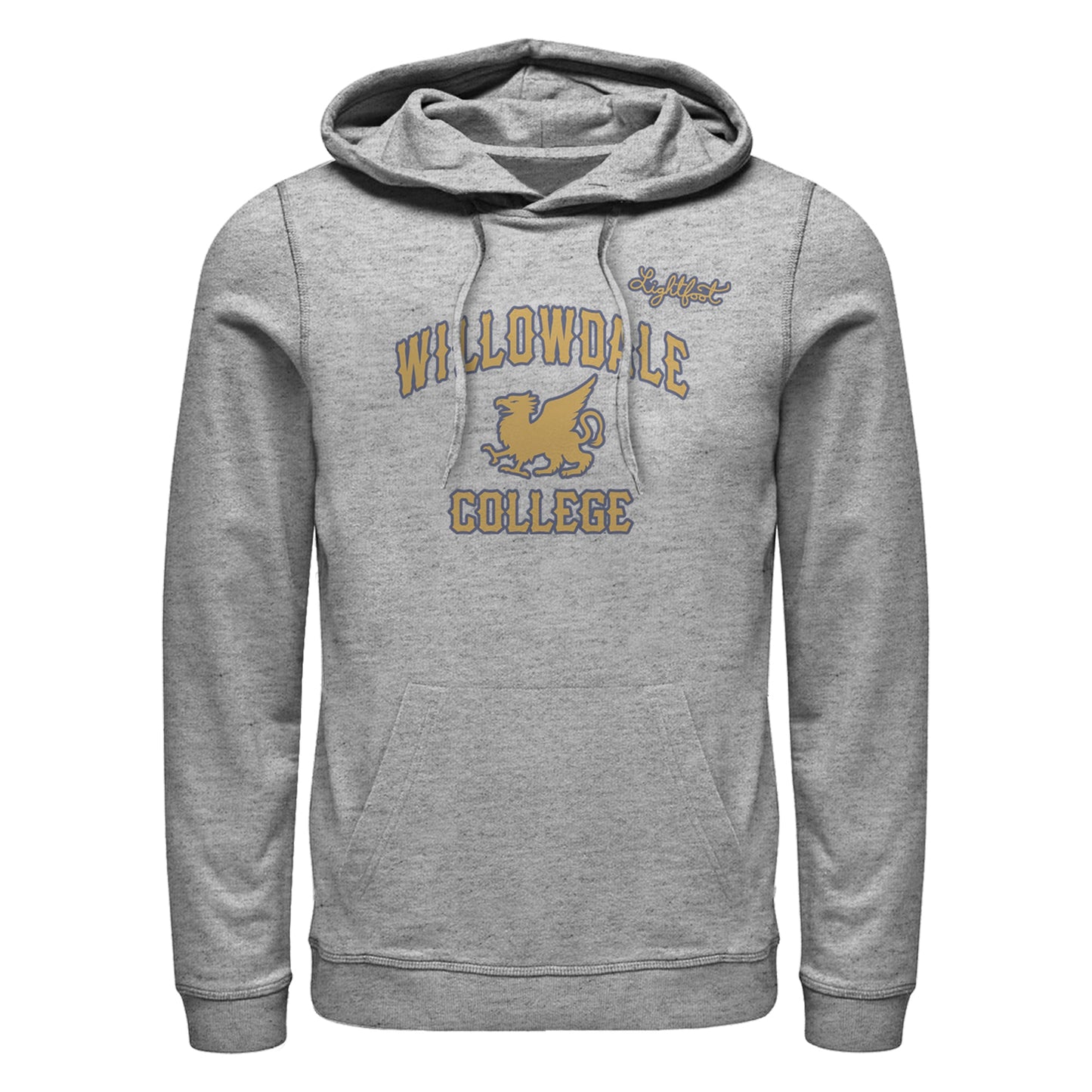 Pixar Willowdale College Mens Lightweight Hoodie