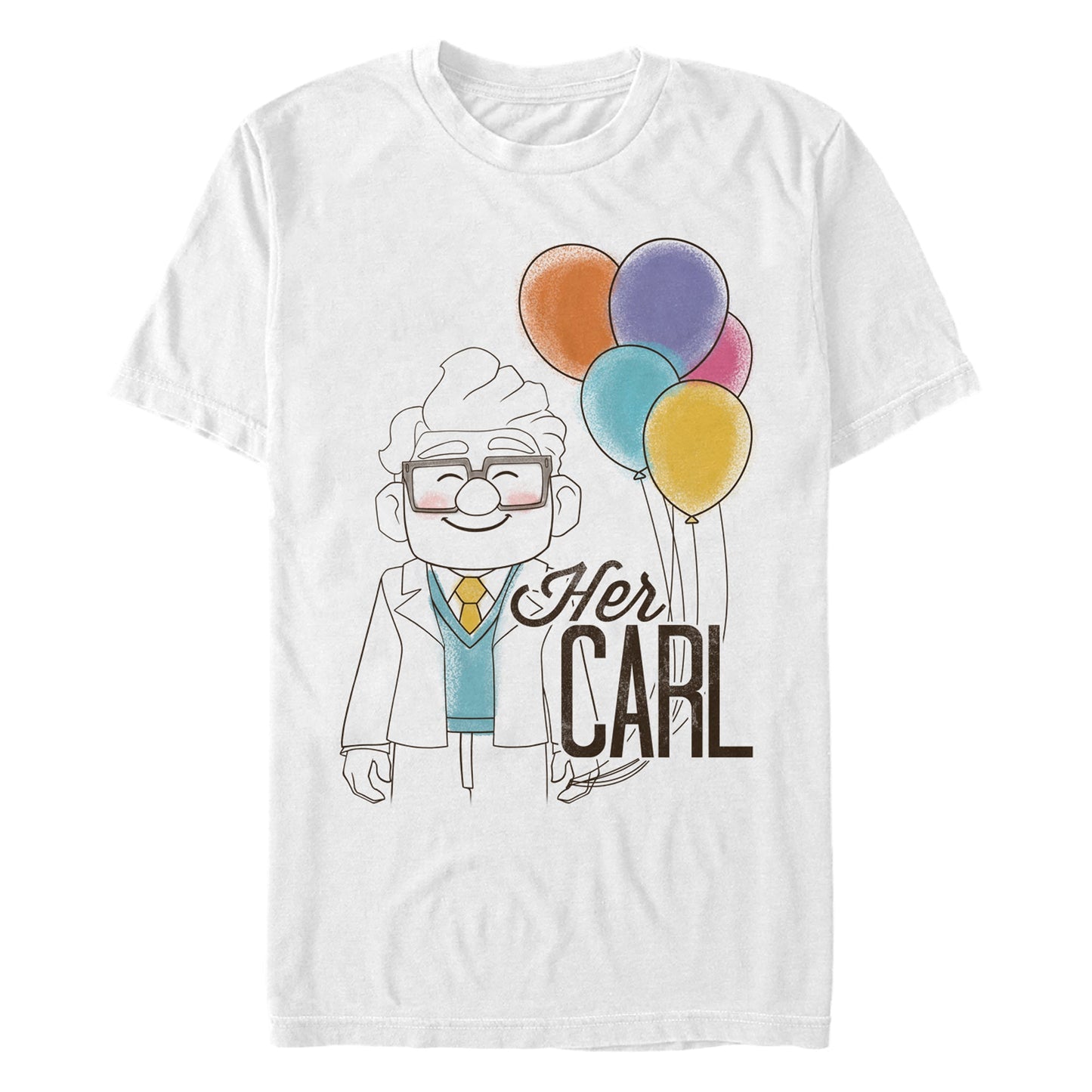 Disney Her Carl Mens T Shirt