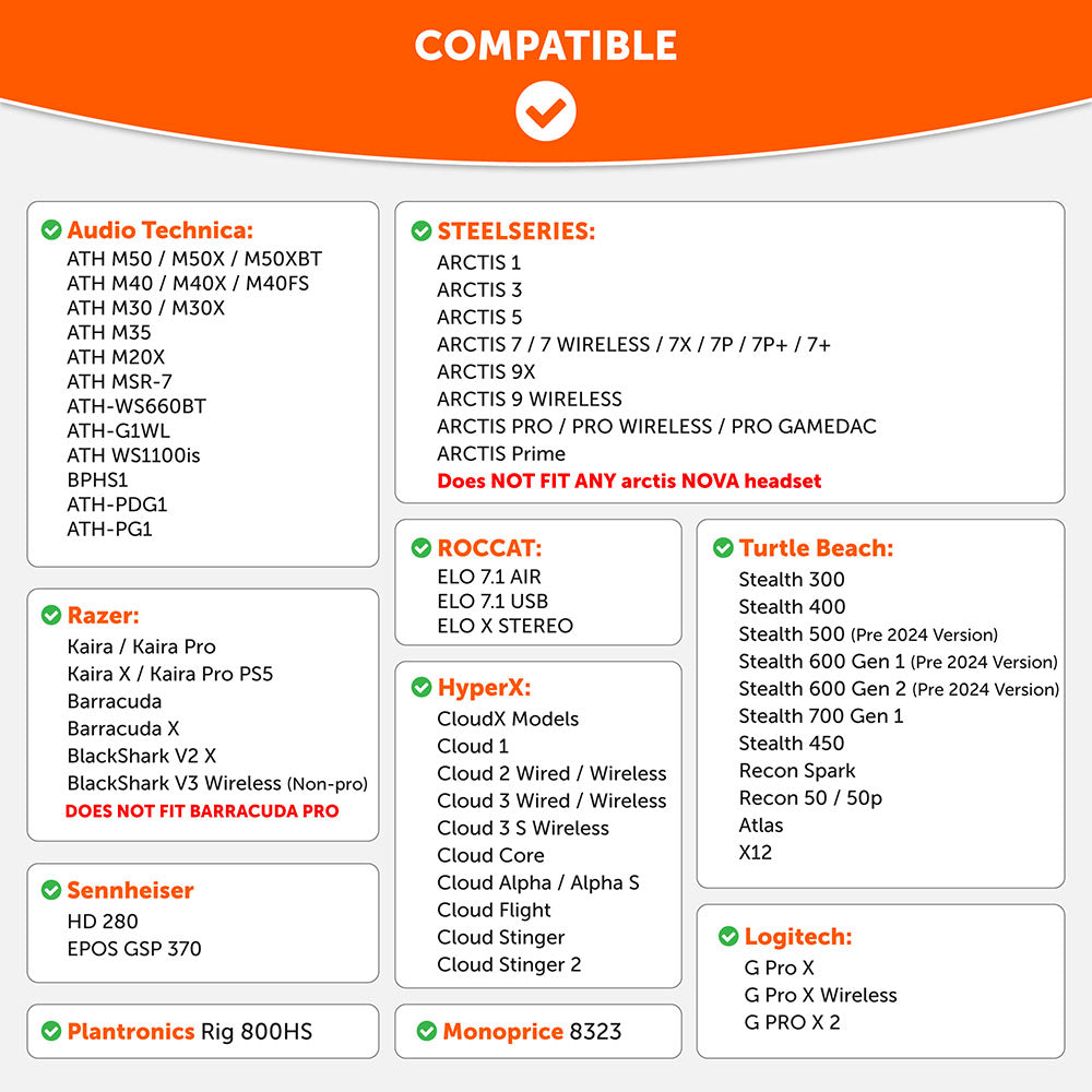 Upgraded Gaming Earpads