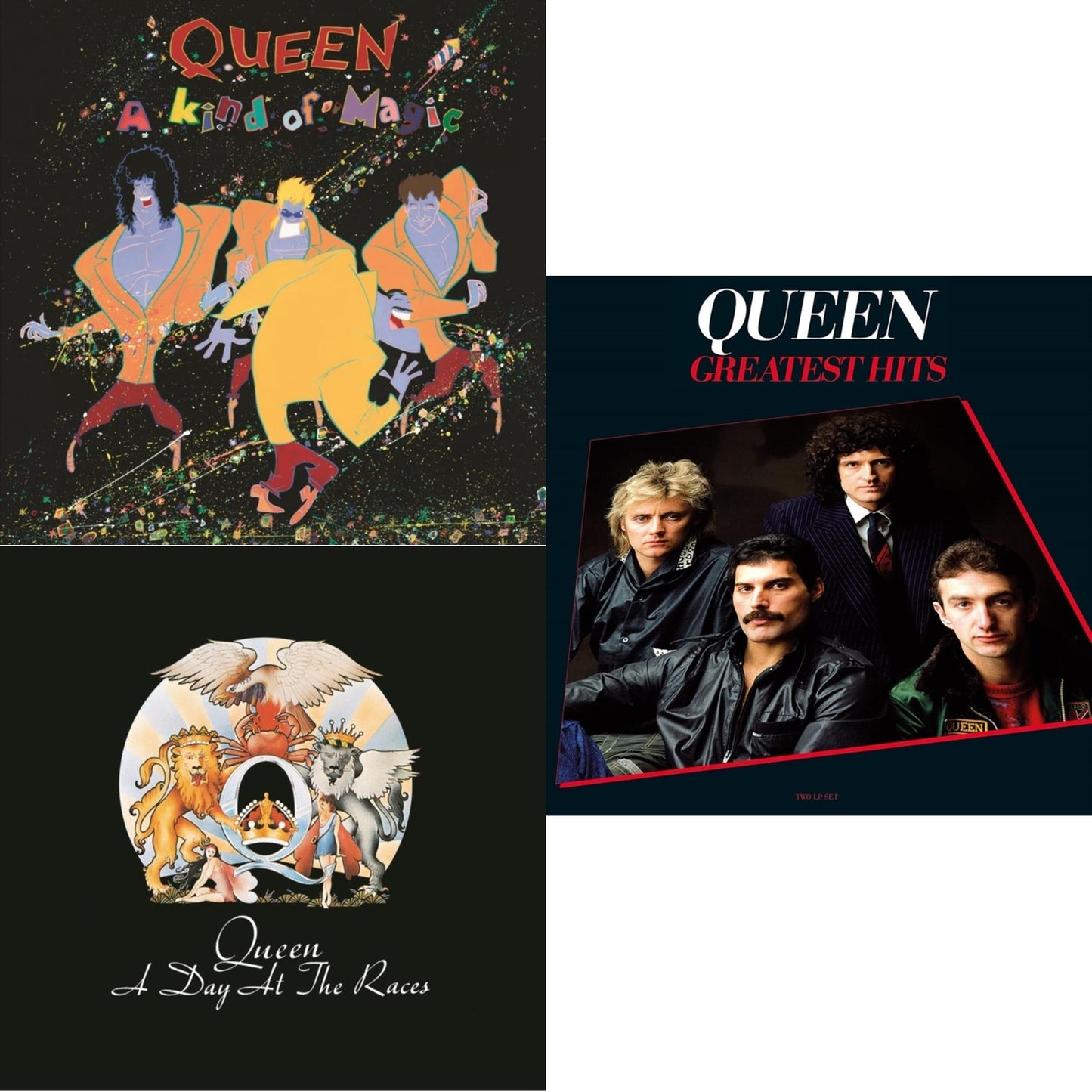 Kind Of Magic & Day At The Races & Greatest Hits 1 (180G)