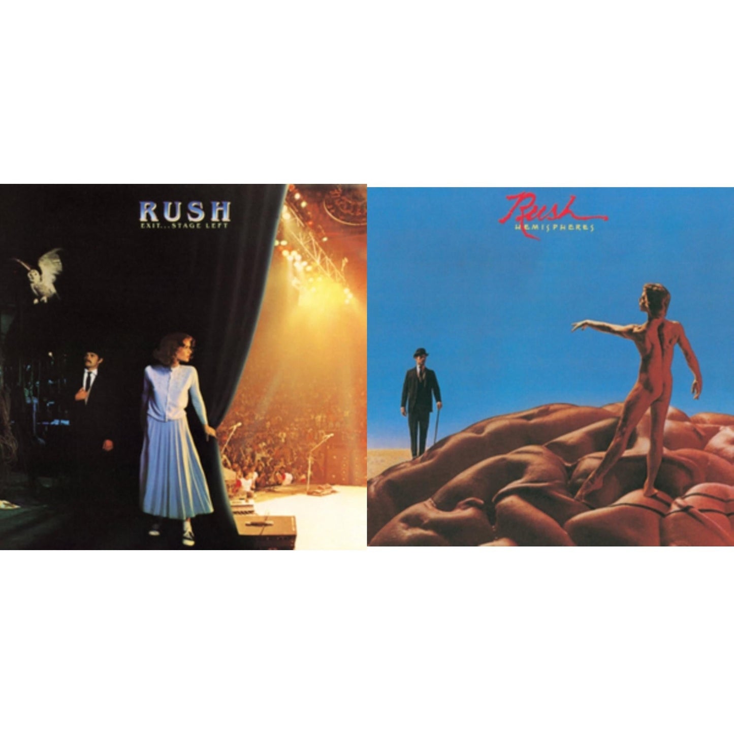 Hemispheres (180G) & Exit Stage Left (180G)