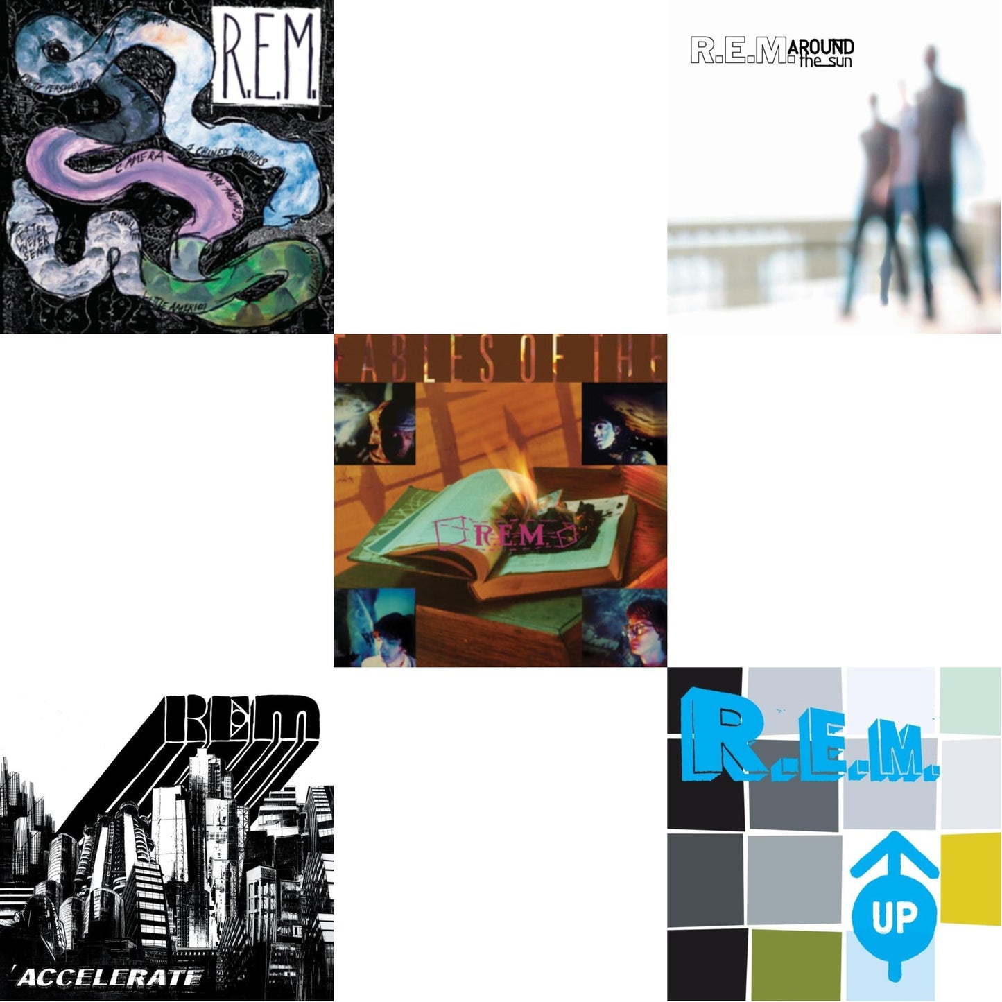 Fables Of The Reconstruction & Reckoning & Up (25Th Anniversary) (Deluxe Edition) (2LP) & Around The Sun (2LP) & Accelerate