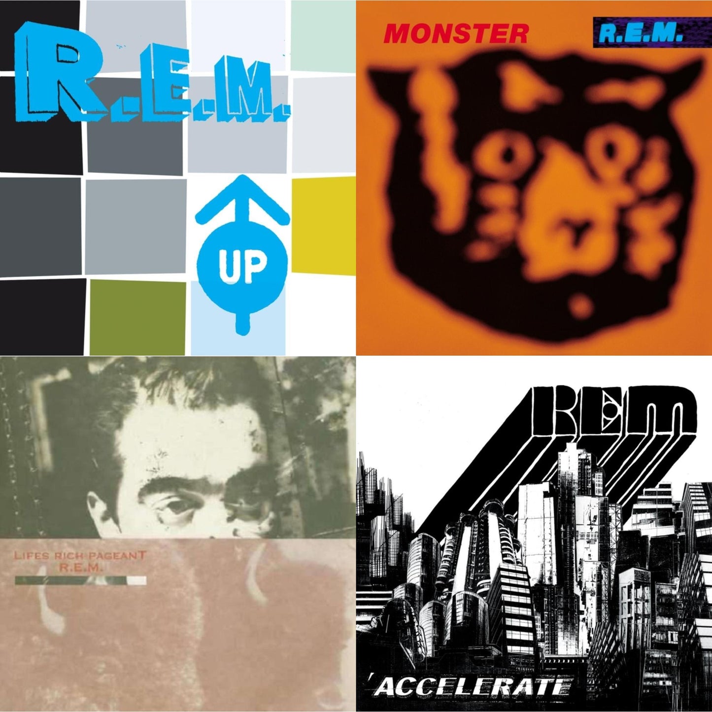 Lifes Rich Pageant & Monster & Up (25Th Anniversary) (Deluxe Edition) (2LP) & Accelerate