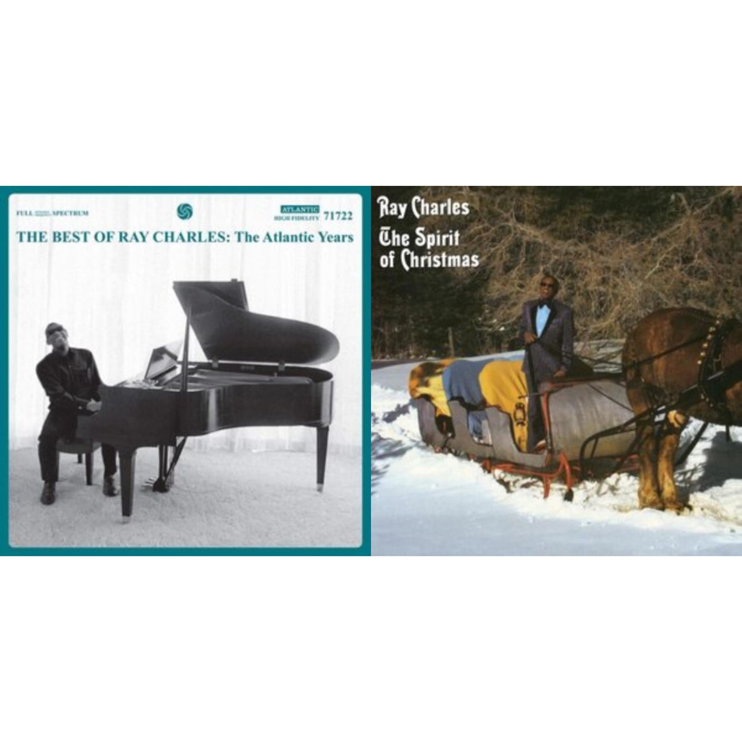 Best Of Ray Charles: The Atlantic Years (2LP/White Vinyl) & Spirit Of Christmas
