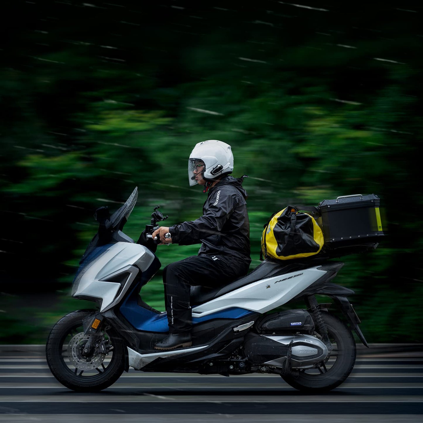 Waterproof Raincoat for Men Women with Reflective