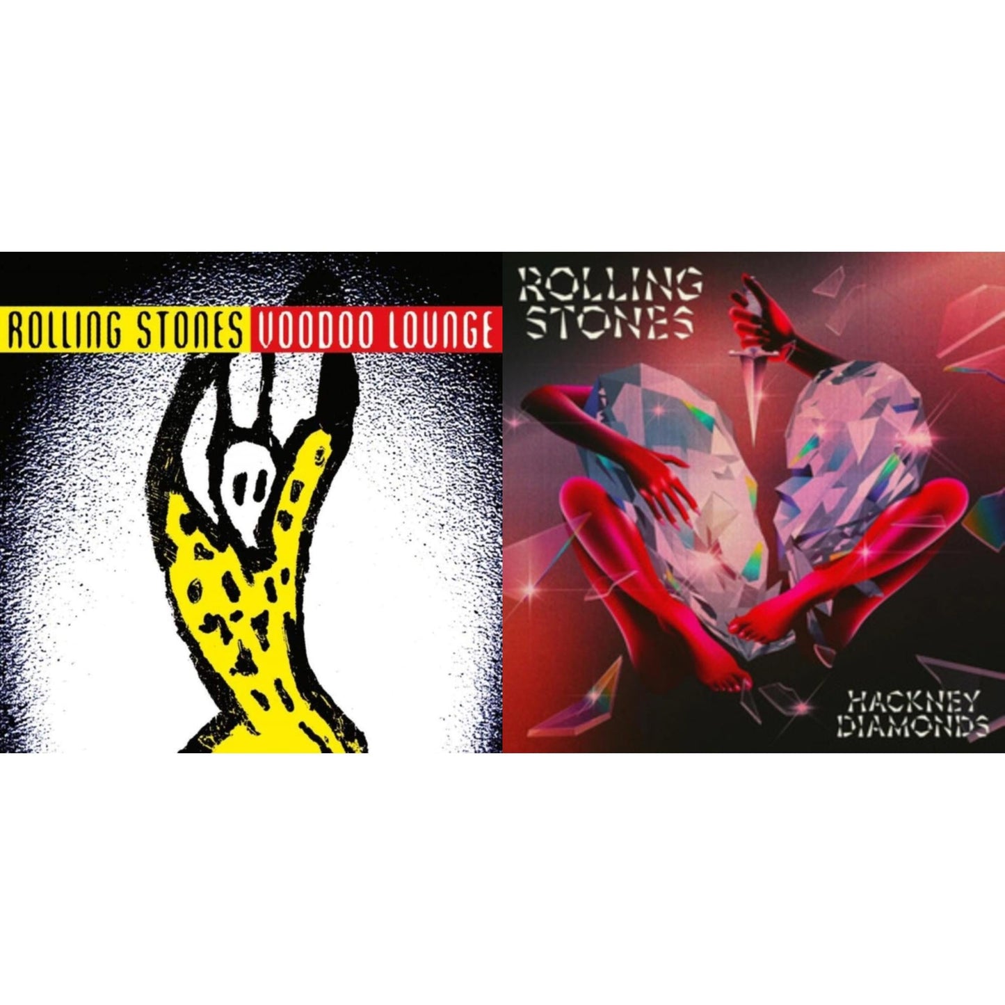 Hackney Diamonds & Voodoo Lounge (30Th Anniversary) (Red/Yellow Vinyl/2LP)
