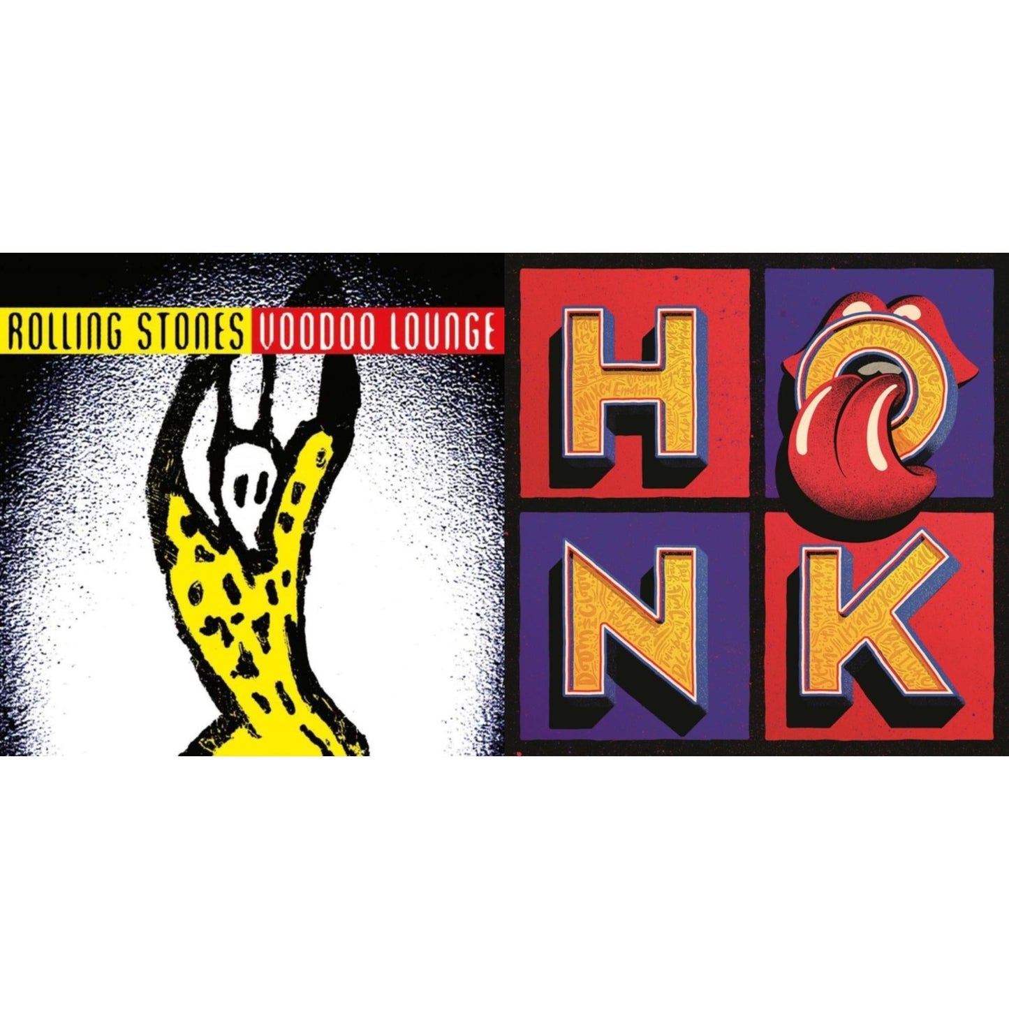 Voodoo Lounge (30Th Anniversary) (Red/Yellow Vinyl/2LP) & Honk (Translucent Red Vinyl/2LP)