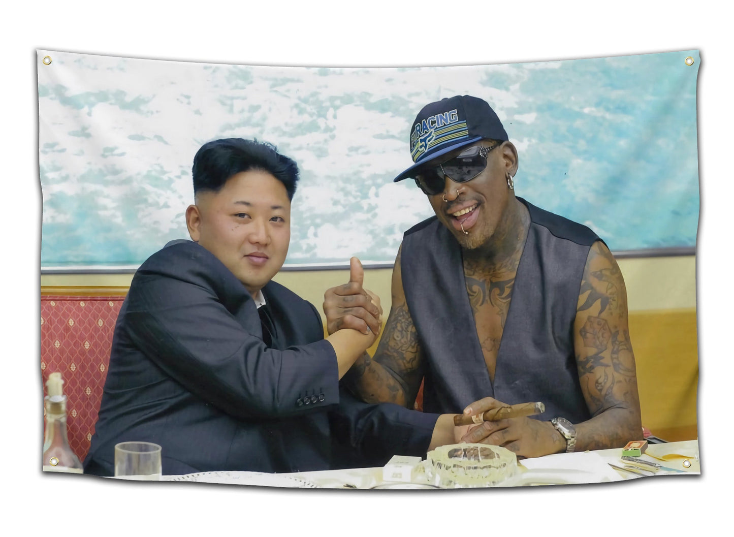 Rodman & Kim Jong Un