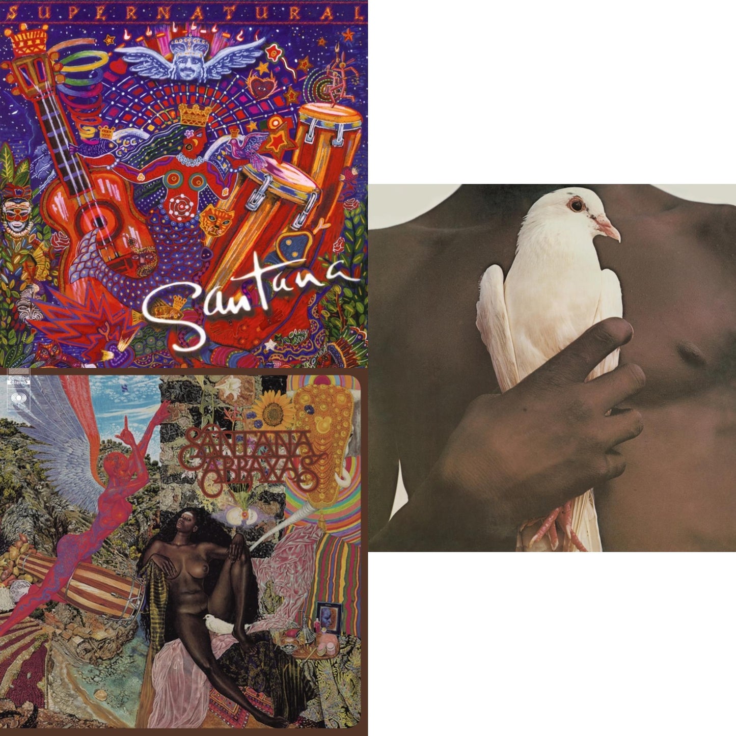 Supernatural (2LP/150G) & Abraxas & Greatest Hits (1974) (150G/Dl Card)