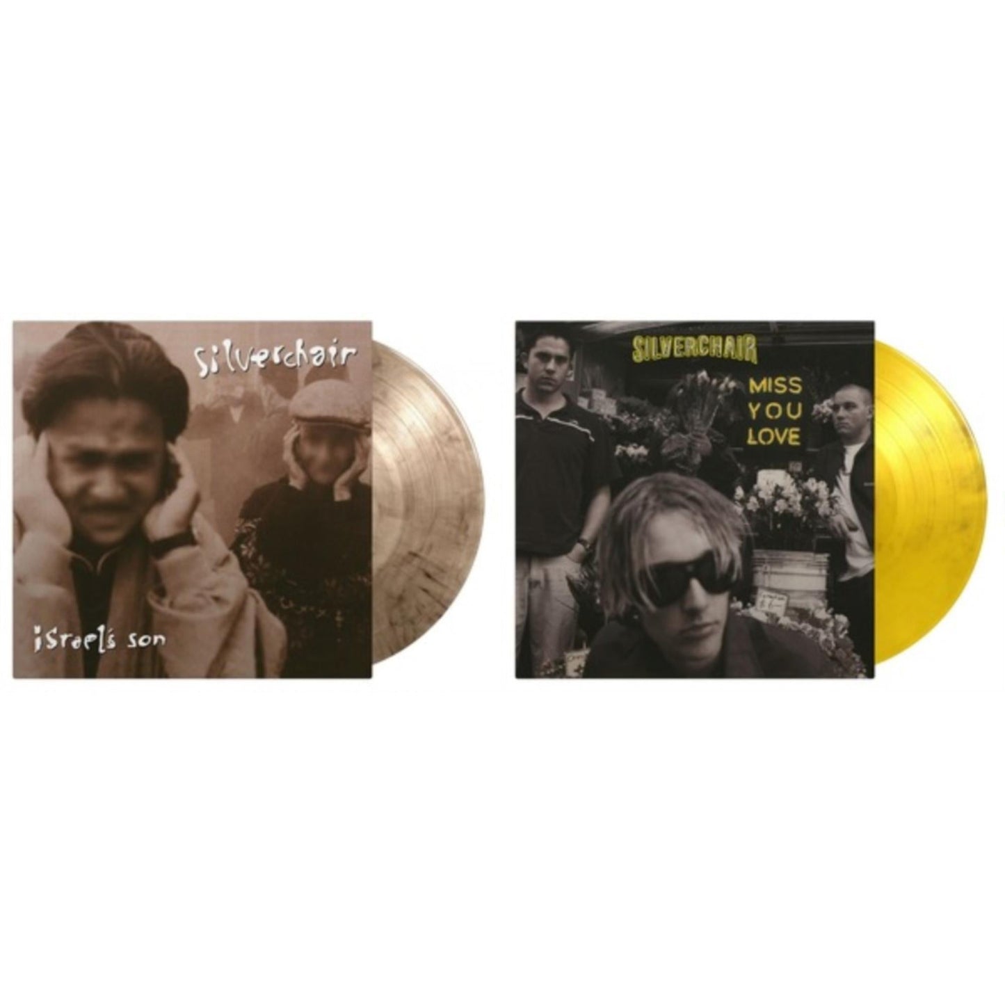 Israel's Son (180G/Flaming Vinyl) & Miss You Love (Crystal Clear Yellow & Black Marbled Vinyl/180G)