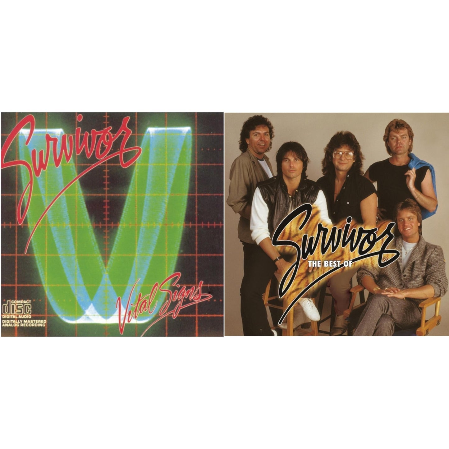 Survivor - Best Of Survivor & Vital Signs - CD Bundle