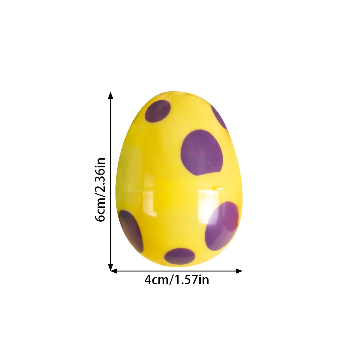 12/24pcs Easter Fillable Opening Egg Plastic Easter Eggs Decoration For Home Kids Happy Easter Favor Candy Gift Packaging boxes