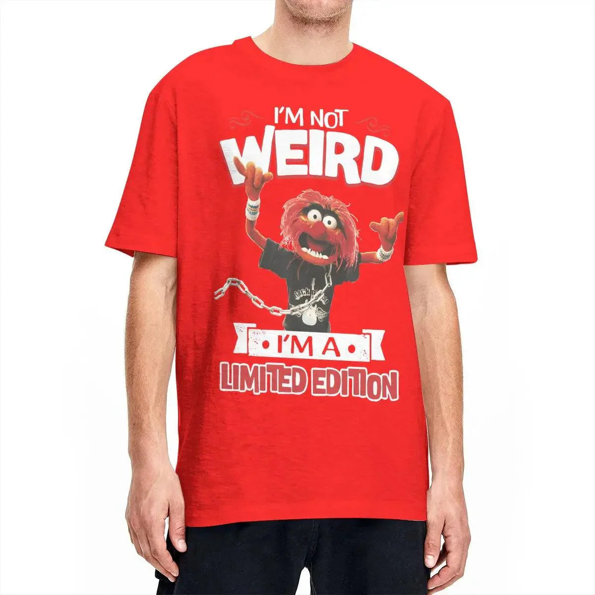 “Animal’s Riot Tour ‘77” Heavy Cotton Tee – Hollywood Edition | Big Size Rocker Fit - Premium T-Shirt from dsers - Just $24.99! Shop now at Lizard Vigilante