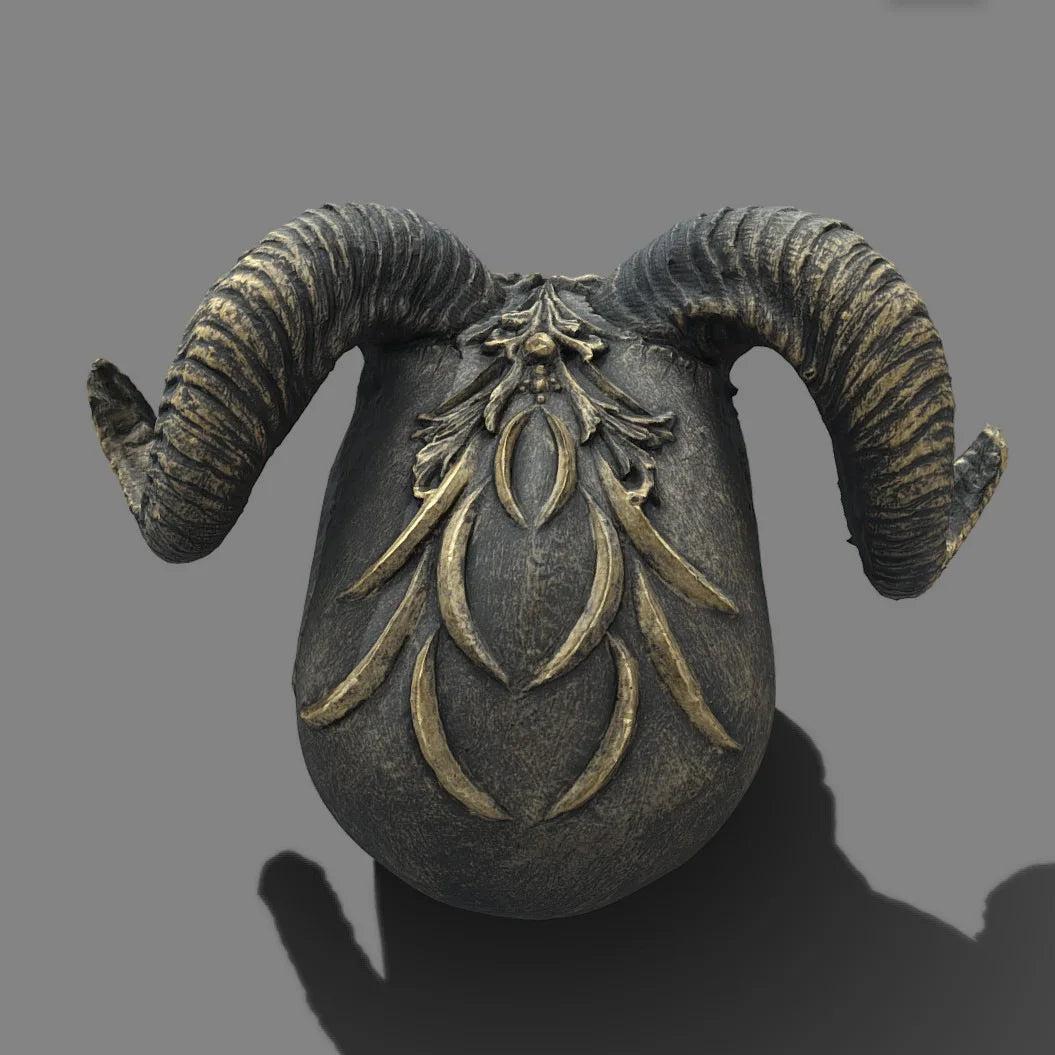 Gothic Style Claw Skull Statue Steampunk Satanic Animal Sculpture Craft Ornament Model Collection Object Interior Figurine Decor