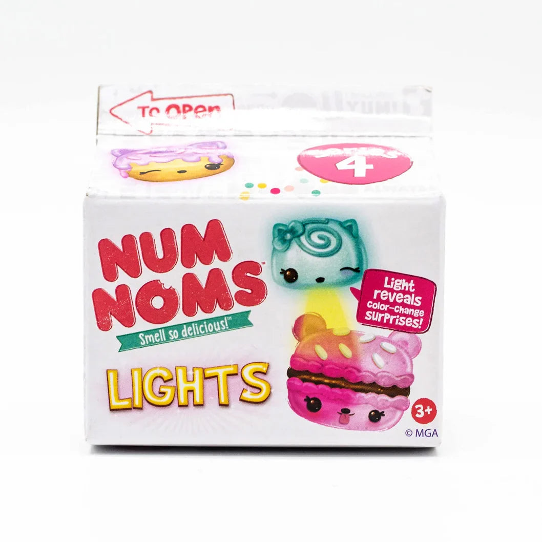 NumNoms Nail Polish Glitter Lipgloss Scented Light-up Num Nom Toy Collection Cute Animal Dolls Fun Play House Kids Birthday Gift